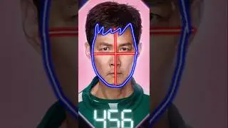 how to draw player 456 from squid game ✨ #ytshorts #tutorial