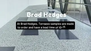Terrazzo Samples | Brad Hedges
