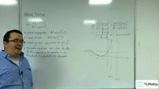 AQA A-Level Further Maths D13-01 Rational Functions: How to Sketch y=(ax^2+bx+c)/(dx^2+ex+f)