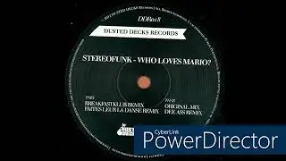 Purple Disco Machine aka Stereofunk &ndash; Who Loves Mario? - Dusted Decks Records - House - Klassiker