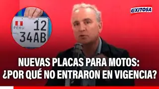 🔴🔵AAP asegura que cuenta con 147 MIL nuevas placas para motos, pero Ejecutivo prorrogó su ingreso