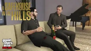 Jogando Com O Michael - Safehouse In The Hills DLC - Grand Theft Auto Online 