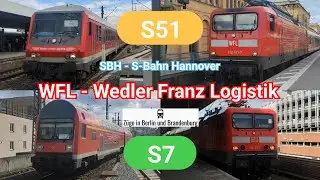 ZiBB on Tour: ( S51 ) & ( S7 ) in Hannover Hbf (WFL - Wedler Franz Logistik/SBH - S-Bahn Hannover)