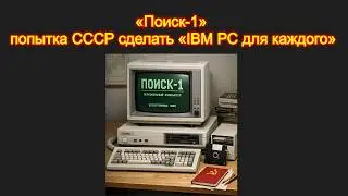 Рассказ про компьютер &laquo;Поиск 1&raquo; который стал самой амбициозной попыткой СССР сделать IBM PC