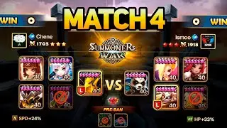 ISMOO vs CHENE. SWC2022 Europe Preliminary (BO5) - Summoners War