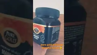 pure gold premium manuka honey🍯 #manukahoney#hollandandbarrett#honey