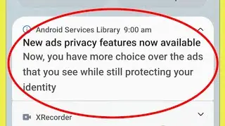What is new ads privacy features now available hindi