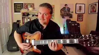 Maxey Archtops Lark Guitar with Josh Maxey - Clean Tones with Pickup Switches - Long Demo