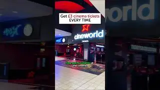 Save OVER 75% with these &pound;3 cinema tickets #savemoney #cinema #shorts