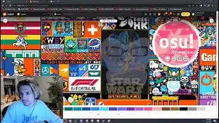 xQc tells chat to start a war on reddit (place)