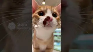 🍫🍰🐱 #happycat #cat #ai #shorts#funny