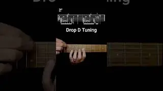 Quick Guitar Tapping Lesson #shorts #guitartapping #dropdtuning
