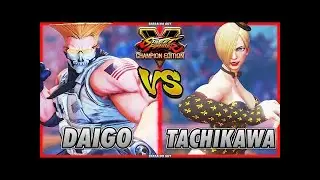 SFV CE 💥 DAIGO Guile VS TACHIKAWA Falke 💥Battle Lounge 💥 SF5 CE ➤ Messatsu