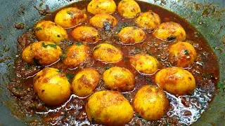 Egg Bhuna Masala | Anda Kosha Recipe | Egg Masala Indian Style | Egg Recipes