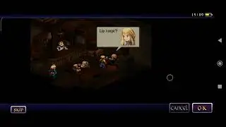 Final Fantasy Tactics - War of the Lions - Mustadio gives Tynar Rouge to Agrias