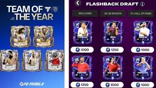 FREE 117 OVR FLASHBACK RONALDO & MESSI!! TOTY Week 3 Icons, Defenders & Musiala Event FC Mobile 26!!