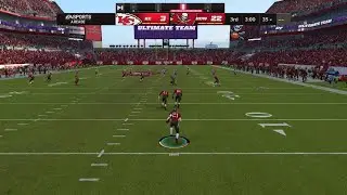 Madden NFL 22. First Kick return of Madden 22