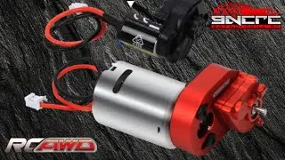 RCAWD SCX24 370 Motor with metal gearbox combo  |  Got No Chill RC #gncrc #rcawd #scx24bigblock
