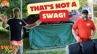 Tips & Tricks for using a swag! Pt2 - fixing the saggy sides, seasoning, parody!!!