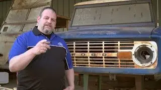 Dennis Carpenter Bronco Grille C6TZ-8200-G  and C6TZ-8200-F