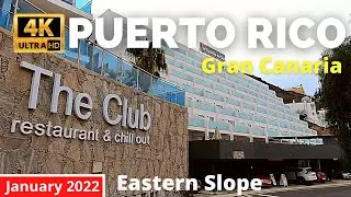 Puerto Rico Gran Canaria Canary Islands | Cala Nova Hotel to Shopping Centre January 10,  2022