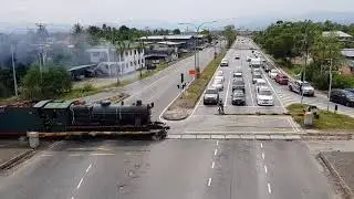 North Borneo Railway Steam train