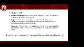 First Nations Emergency Management &ndash; A national perspective with Tahawennon:tie David A. Diabo