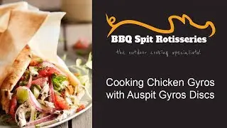 Cooking Chicken Gyros With Auspit Gyros Discs
