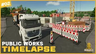FS25: Lifting with the Tower Crane | Liebherr 81K | Mittelberg 🏗️ | FS25 Construction Roleplay