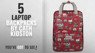 Top 10 Cath Kidston Laptop Backpacks [2018]: Cath Kidston Matt Oilcloth Backpack Rucksacks Home Farm