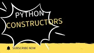 Python Class 20 || Python Constructors #pythonprogramming #python #pythontutorial