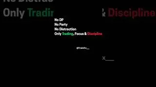 Discipline 📊#trading #shorts #shortsvideo #focus #trending #trendingshorts