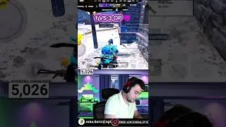 Stream Snipersvs DreadGod | 1v3 DreadGod Won😂 #bgmi #ytshorts #shorts #shortvideo #fyp #pubgmobile