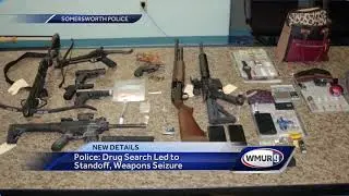 Police: Drug search led to standoff, weapon seizures