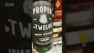 Proper Twelve Irish Whiskey #irishwhiskey