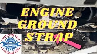 Jaguar XK R 2013 Petrol Engine Ground Strap Location