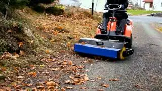 Husqvarna Rider with a range of attachments