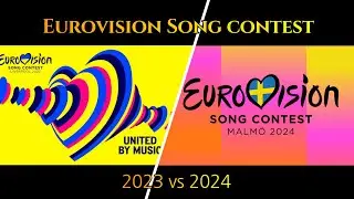 Eurovision Song Contest 2023 vs 2024