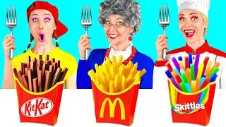 Me vs Grandma Cooking Challenge | Funny Moments by PaRaRa Challenge