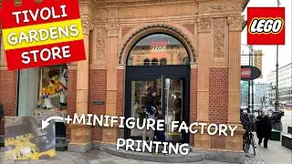 Look Inside the Tivoli Gardens Lego Store - Plus Minifigure Factory!