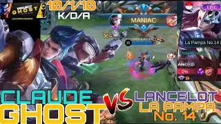 CLAUDE GAMEPLAY || MSC2021 EARTH'S MIGHTIEST CLAUDE GOLDLANE DOMINANCE - MLBB