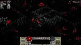 Diablo The Hell 2 v1 0454 RIP Shugoki Speedrun mode Floor 24 Doom