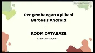 ##12. Android - ROOM
