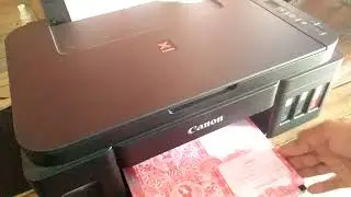 Canon MG2010 Test Printing Very Fast
