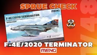 F-4E/2020 Terminator Sprue Check | Meng 1/48 New Phantom Kit Revealed