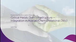 Resourcing Decarbonisation: Critical Metals Data Infrastructure