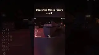 Secret Figure clock in #doors #themines