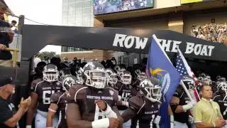WMU Broncos football tunnel vs. MSU