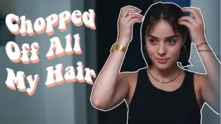 CHOPPED MY HAIR OFF// get ready with me + saturday vlog in seattle + my accutane experience