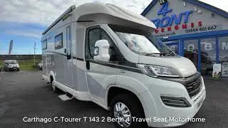 Carthago C-Tourer T 143 2 Berth 4 Travel Seat Motorhome